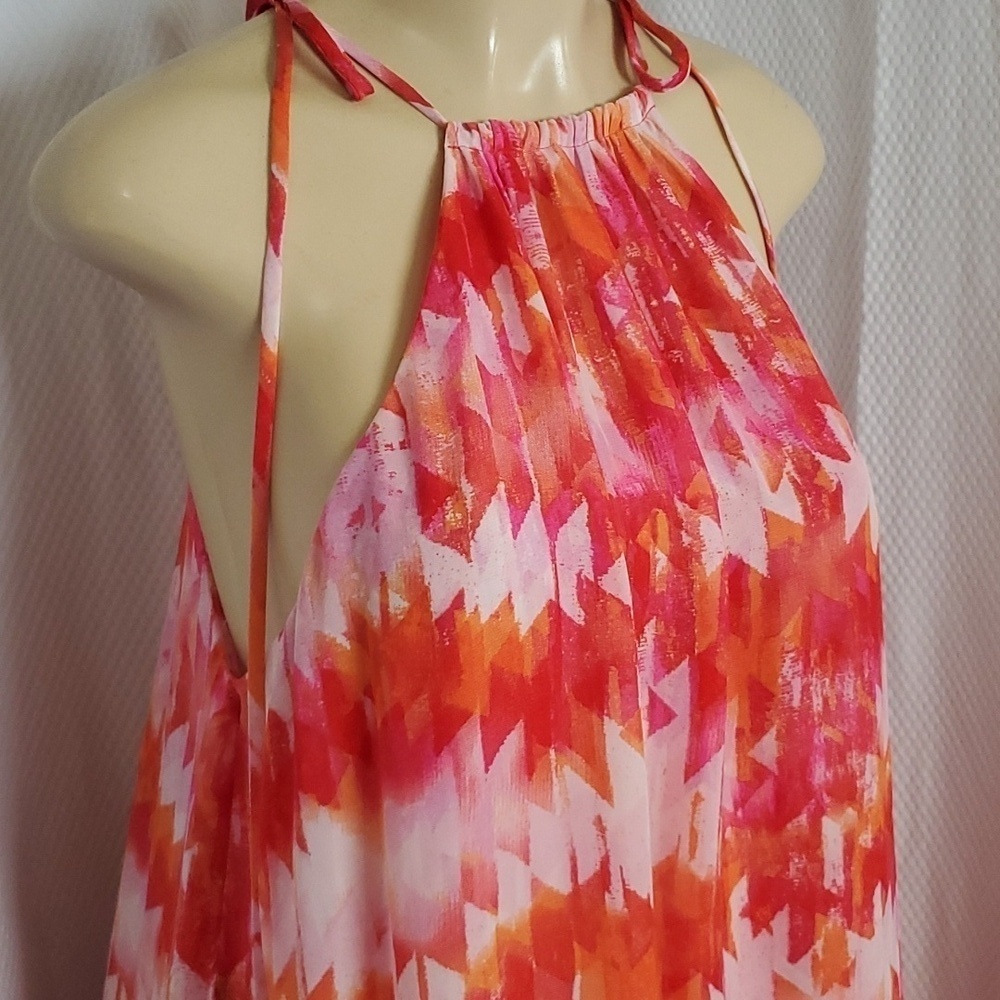 Show Me Your Mumu Rochester Maxi Dress With Side Split Red Size S - Picture 8 of 14